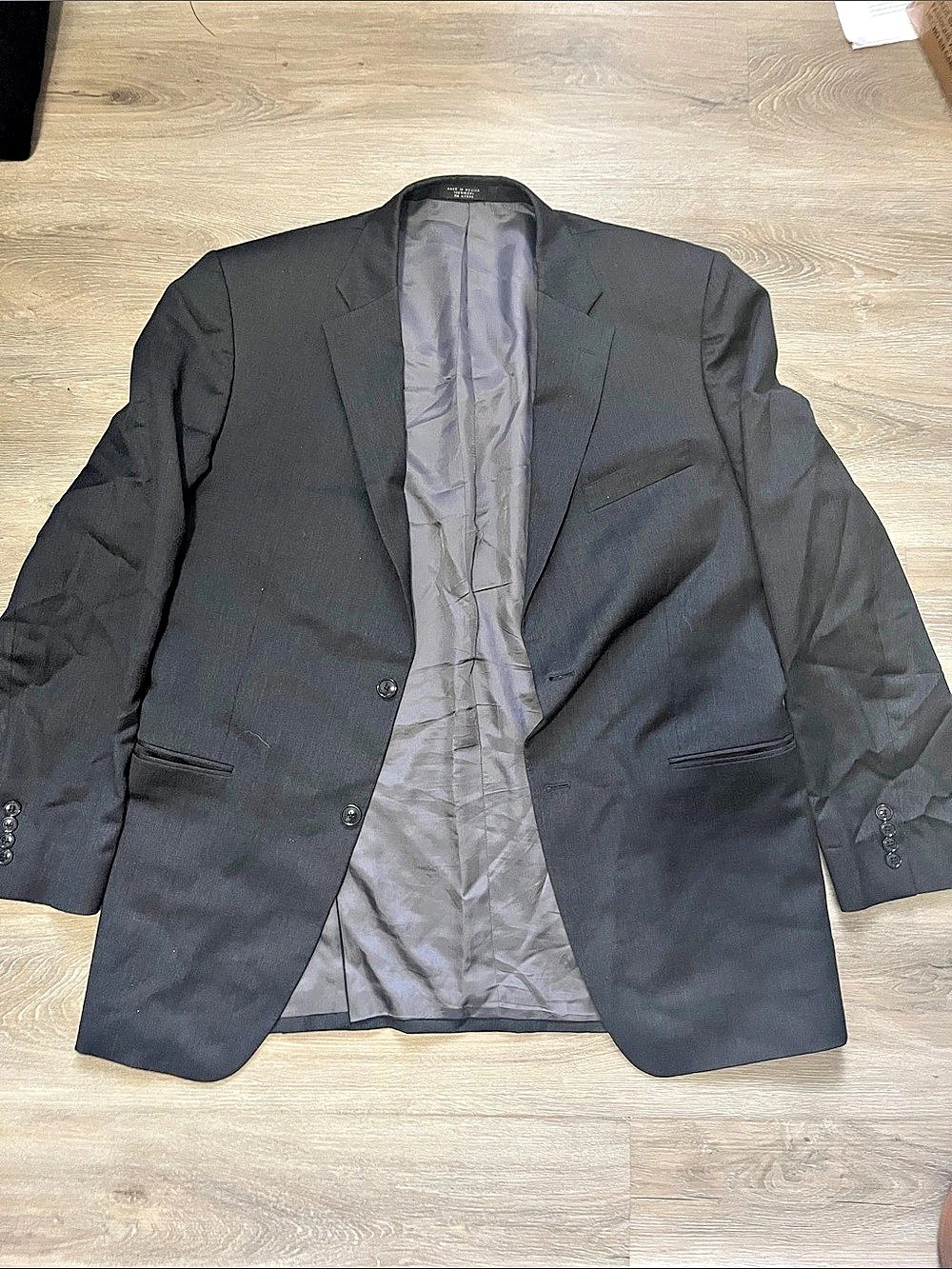 Jones New York Collection Black Wool Blazer